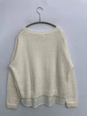 THE SHOP TK/ザショップティーケー/ニット/セーター/トップス/アイボリー/F