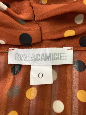 NARACAMICIE/シャツ/ブラウス/トップス/ブラウン/0