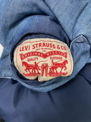 LEVI STRAUSS & CO./リーバイストラウスアンドカンパニー/ダウンベスト/ジャケット/アウター/スカイブルー/L