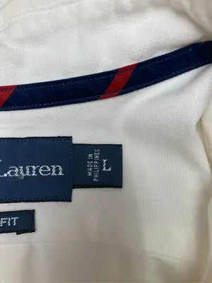 Ralph Lauren/ラルフローレン/シャツ/ブラウス/トップス/ホワイト/L