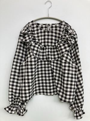 シャツ/ブラウス/トップス/ブラック/M