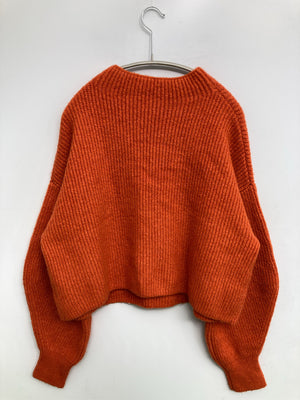 SENSE OF PLACE/センスオブプレイス/ニット/セーター/トップス/オレンジ/Free