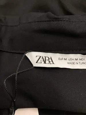 ZARA/ザラ/シャツ/ブラウス/トップス/ブラック/USA M