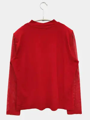 Tシャツ/カットソー/トップス/レッド
