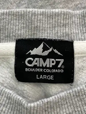 CAMP7/キャンプセブン/スウェット/トップス/グレー/LARGE