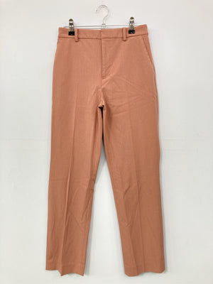 UNIQLO/ユニクロ/スラックス/パンツ/ブラウン/S  ウエスト60-66cm  ヒップ85-91cm