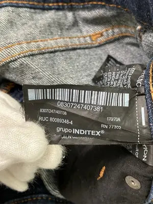 ZARA/ザラ/デニムパンツ/パンツ/ネイビー/USA6