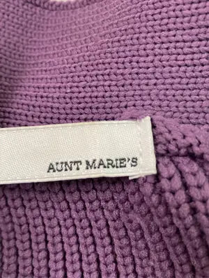 AUNT MARIE'S/アントマリーズ/カーディガン/ボレロ/トップス/パープル/F