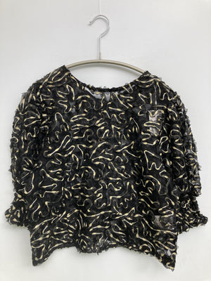 NICE CLAUP/ナイスクラップ/シャツ/ブラウス/トップス/ブラック/F