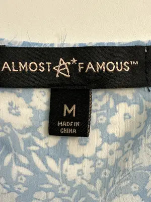 ALMOST FAMOUS/シャツ/ブラウス/トップス/スカイブルー/M
