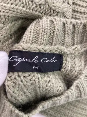 Capsule Color/ベスト/トップス/カーキ/M