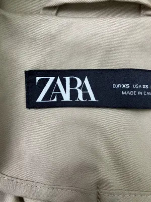 ZARA/ザラ/トレンチコート/ジャケット/アウター/ベージュ/USA XS