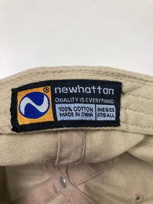 NEWHATTAN/ニューハッタン/キャップ/帽子/ベージュ/ONE SIZE