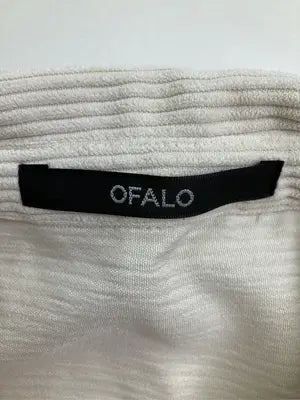 OFALO/シャツ/ブラウス/トップス/アイボリー/L