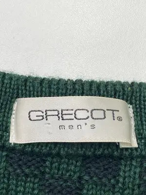 Grecot/ニット/セーター/トップス/グリーン