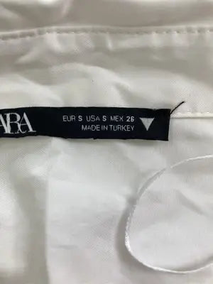 ZARA/ザラ/シャツ/ブラウス/トップス/ホワイト/S