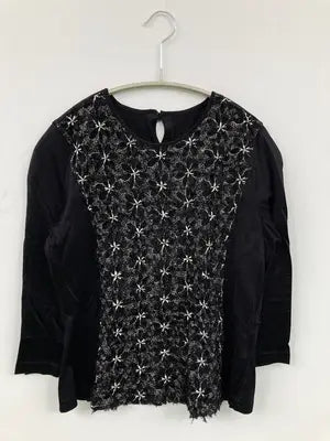 Caribbean/カリビアン/Tシャツ/カットソー/トップス/ブラック/7