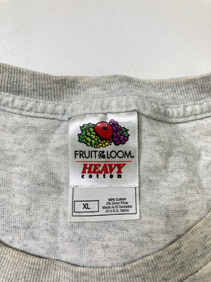 FRUIT OF THE LOOM/フルーツオブザルーム/Tシャツ/カットソー/トップス/グレー/XL