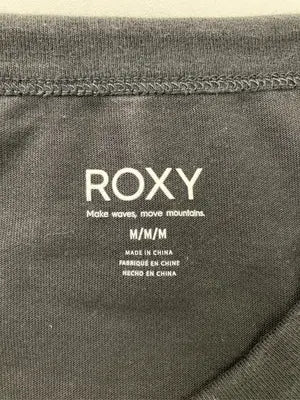 ROXY/ロキシー/Tシャツ/カットソー/トップス/ブラック/M
