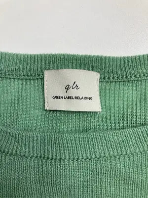 green label relaxing/グリーンレーベルリラクシング/ニット/セーター/トップス/グリーン