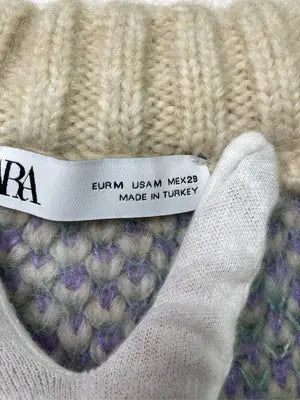 ZARA/ザラ/ベスト/トップス/ベージュ/USA M