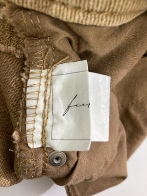 feepur/フィープル/デニムパンツ/パンツ/ブラウン/M