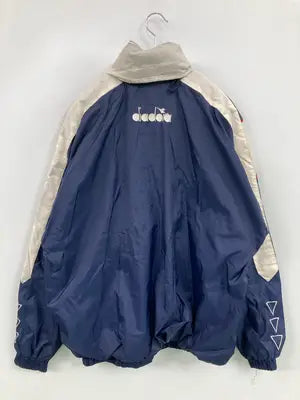 DIADORA/ディアドラ/ジャージ/トラックジャケット/トップス/ネイビー
