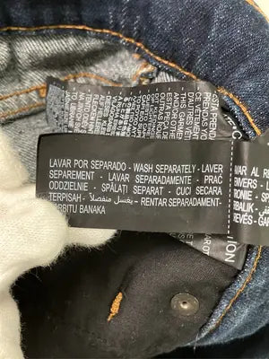 ZARA/ザラ/デニムパンツ/パンツ/ネイビー/USA6