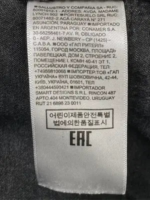 GAP/ギャップ/デニムパンツ/パンツ/ブラック/36 X 32