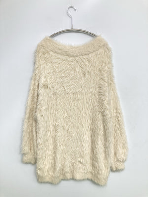 JEANASIS/ジーナシス/ニット/セーター/トップス/アイボリー/F