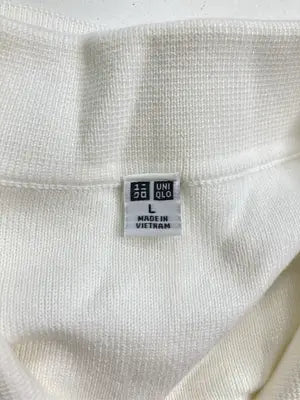 UNIQLO/ユニクロ/ポロシャツ/トップス/ホワイト/L