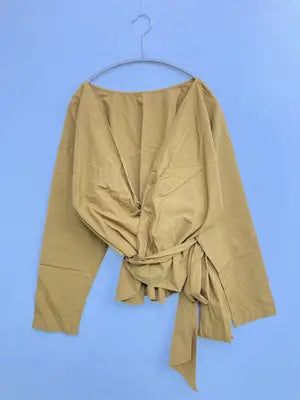 UNIQLO/ユニクロ/Tシャツ/カットソー/トップス/ブラウン/XL