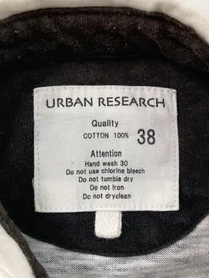 URBAN RESEARCH/アーバンリサーチ/ポロシャツ/トップス/ブラック/38