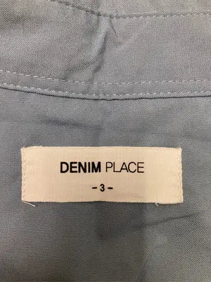 DENIM PLACE/シャツ/ブラウス/トップス/スカイブルー/3