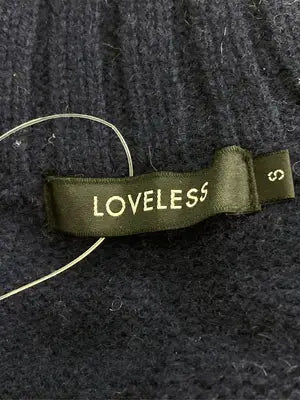 LOVELESS/ラブレス/ニット/セーター/トップス/ネイビー/S
