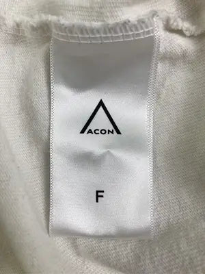 ACON/Tシャツ/カットソー/トップス/ホワイト/F