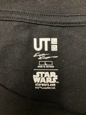 UNIQLO/ユニクロ/Tシャツ/カットソー/トップス/ブラック/L