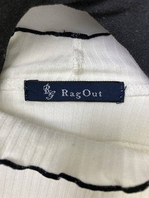Rag Out/ラグアウト/ニット/セーター/トップス/ホワイト/M