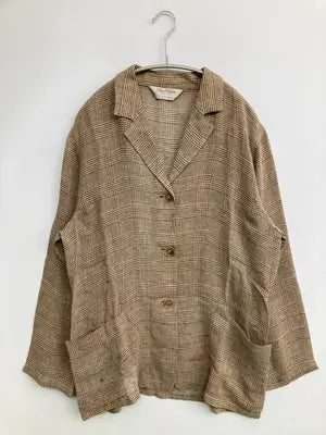 MaxMara/マックスマーラ/テーラードジャケット/ジャケット/アウター/ブラウン/42
