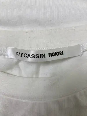 RAY CASSIN FAVORI/レイカズンファヴォリ/Tシャツ/カットソー/トップス/ホワイト/F