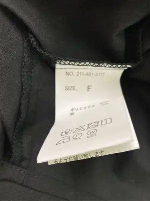 シャツ/ブラウス/トップス/ブラック/F