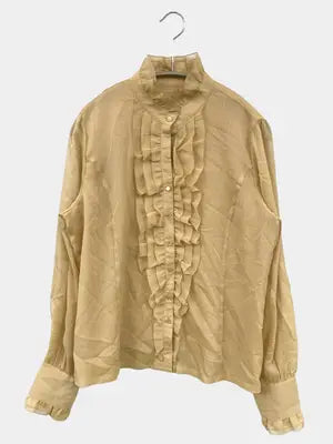 ROCHAS/シャツ/ブラウス/トップス/ベージュ/9