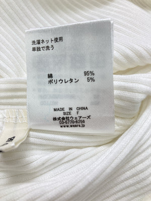 w closet/ダブルクローゼット/ニット/セーター/トップス/ホワイト/F