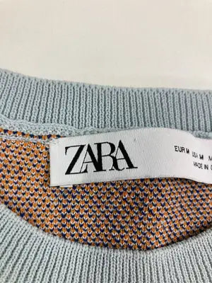ZARA/ザラ/ベスト/トップス/スカイブルー/M
