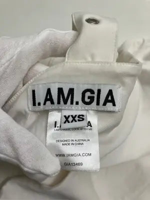 I.AM.GIA/ショート/ミニスカート/スカート/アイボリー/XXS