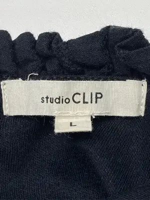 studio CLIP/スタジオクリップ/Tシャツ/カットソー/トップス/ブラック/L
