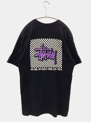 stussy/ステューシー/Tシャツ/カットソー/トップス/ブラック/M