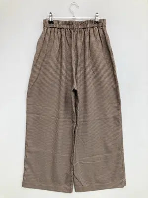 YECCA VECCA/イェッカヴェッカ/スラックス/パンツ/ブラウン/M