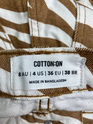Cotton On/コットンオン/デニムパンツ/パンツ/ブラウン/4 US