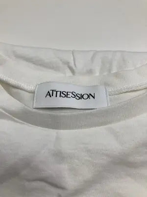 ATTISESSION/Tシャツ/カットソー/トップス/ブラック